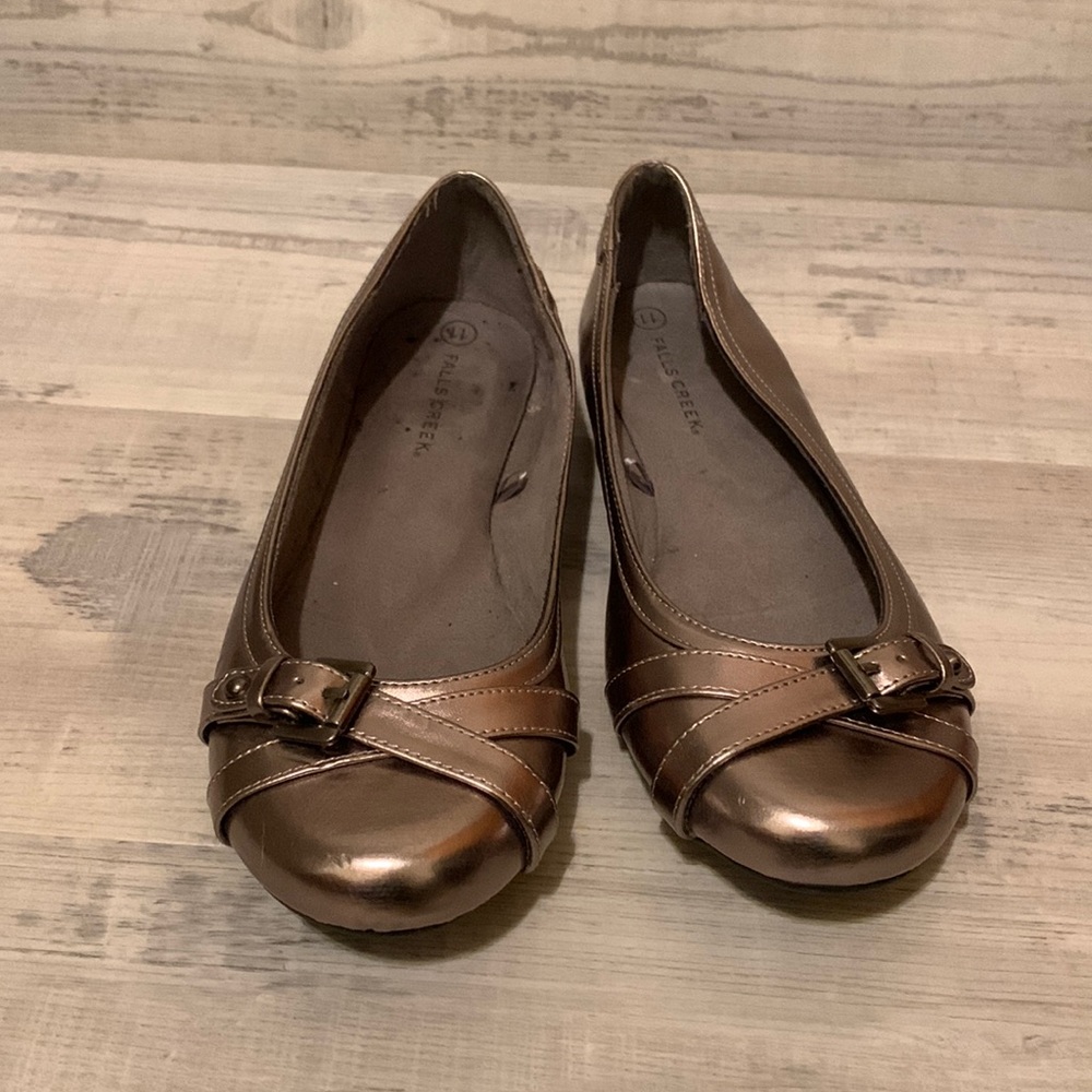 Metallic Gold Flats